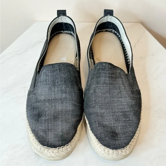 🔥The Flexx Black Espadrille Slip-On Shoes🔥 - Picture 2 of 5